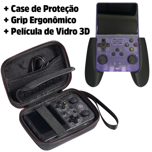 Case + Película 3D + GripErgonômico
