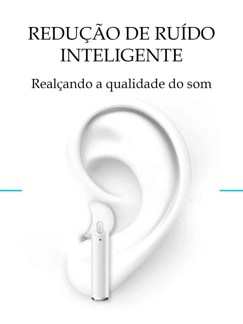 Fone de Ouvido Sem Fio i7S TWS Bluetooth