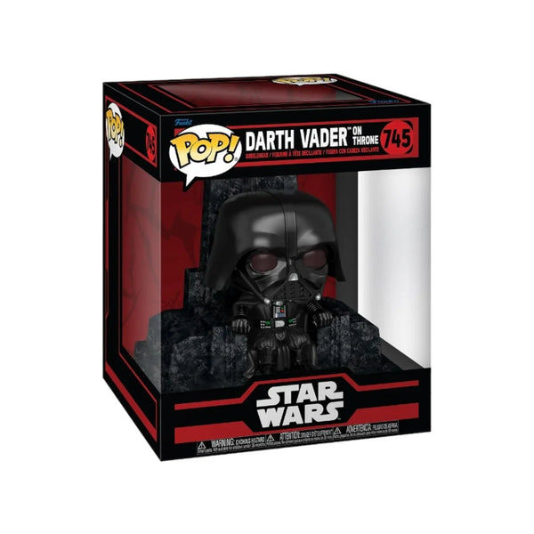 Darth Vader no Trono #745 – Funko Pop Deluxe | Star Wars – Lado Sombrio