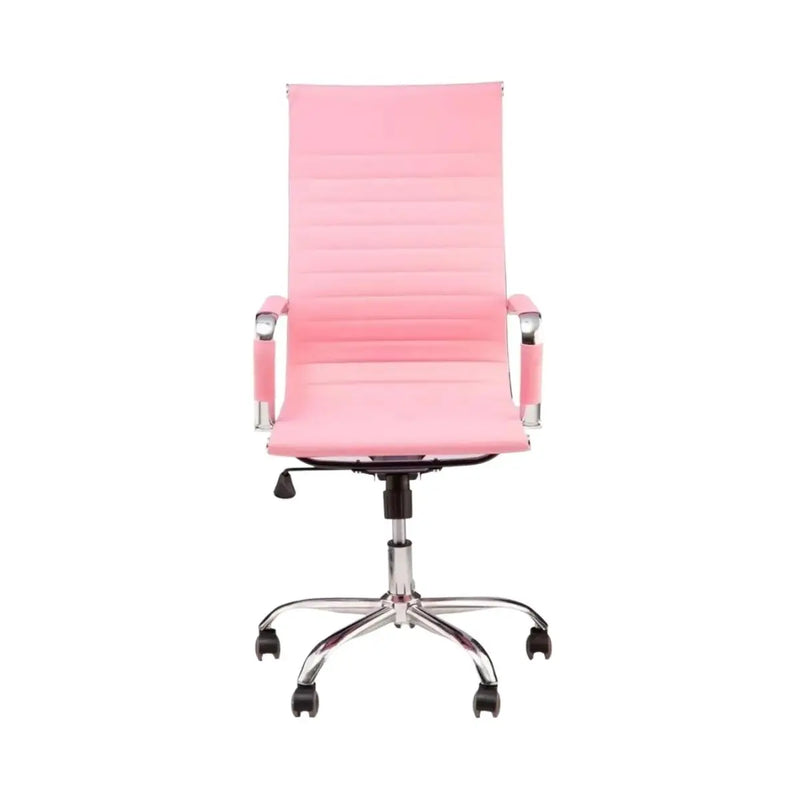 Cadeira de Escritório Giratória Alta Rosa