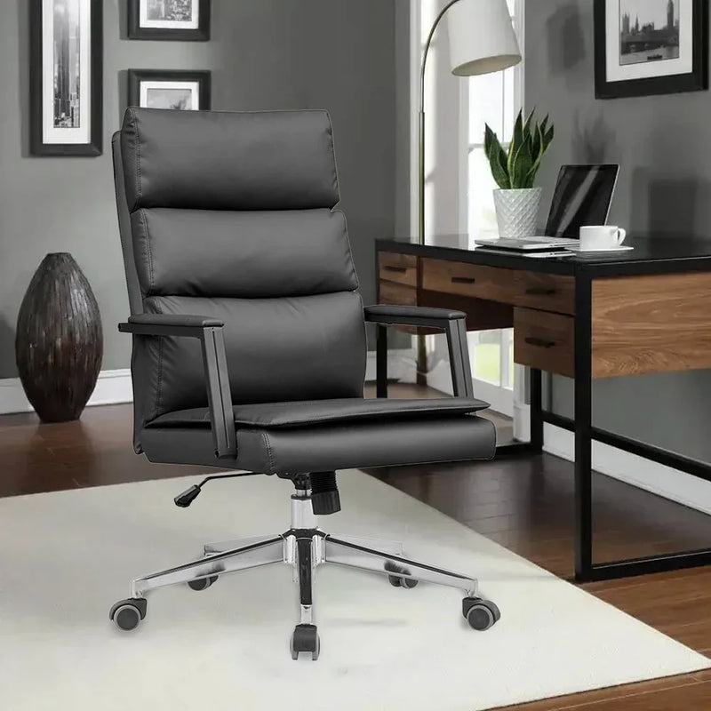 Cadeira de Escritório Giratória Best C900 Black com Rodízios 360° e Conforto