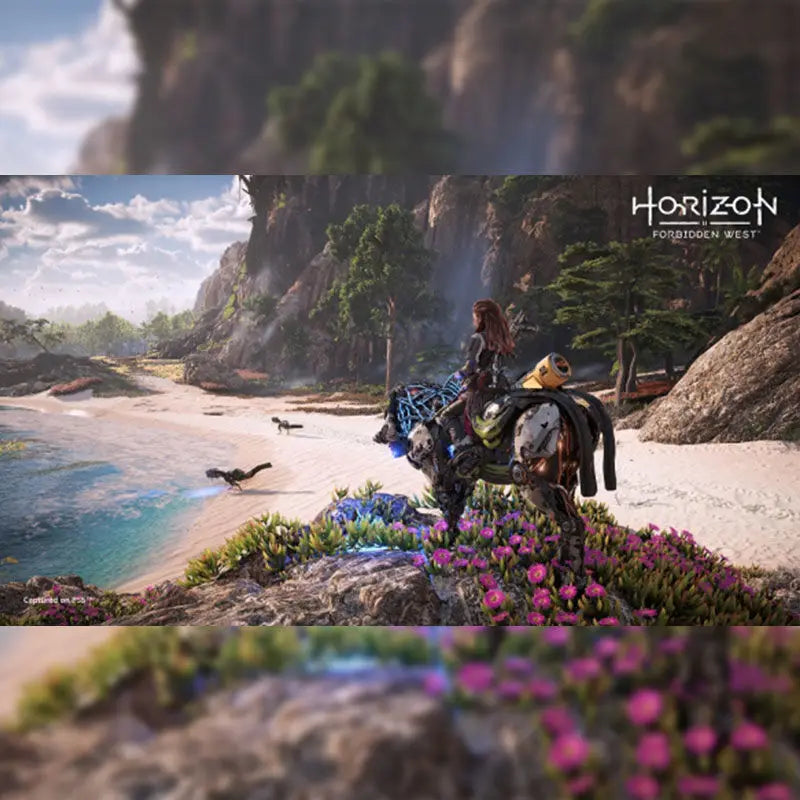 Horizon Forbidden West - Jogo Original Licenciado para PS4 e PS5 - CD Novo com Suporte em Russo